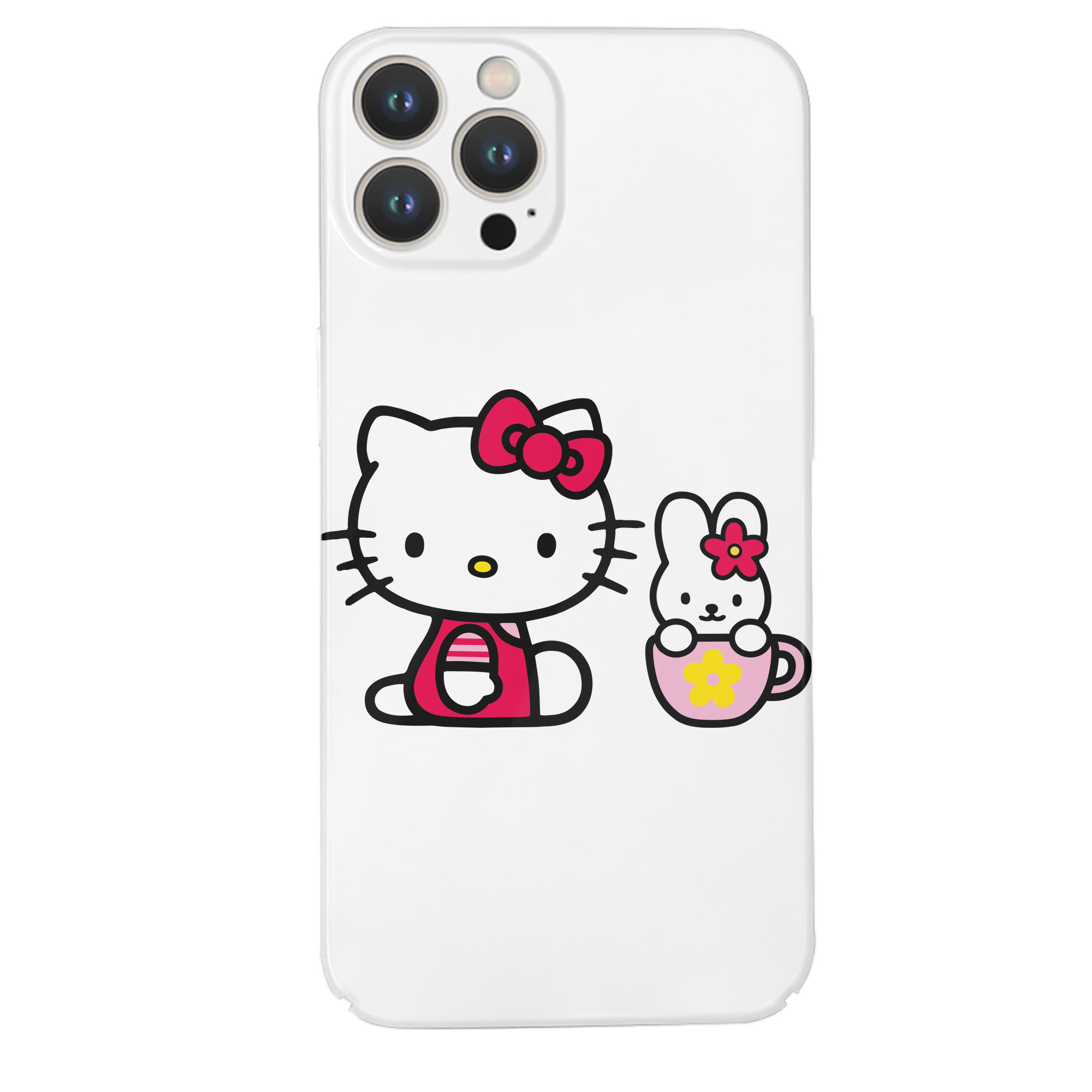 （画像用） Hello Kitty ハローキティ 【iPhone 14シリーズ対応】ハードケース